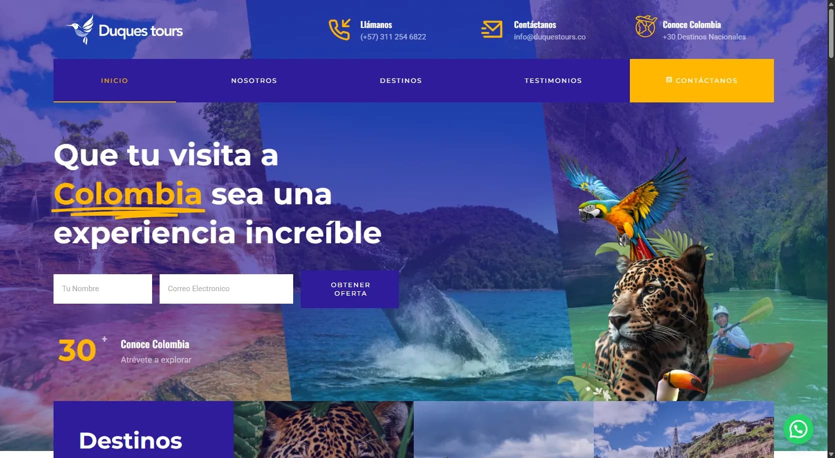 Captura de pantalla de Duques Tours