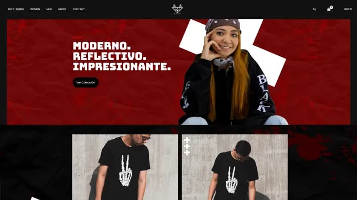 Captura de pantalla de Rucatblack Store