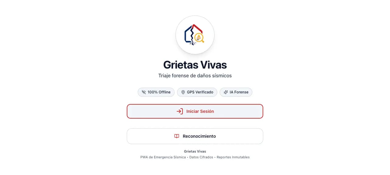 Captura de pantalla de Grietas Vivas